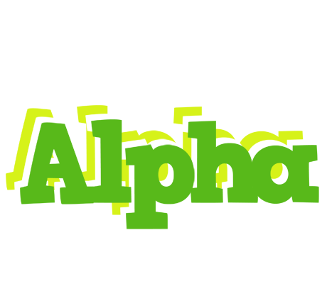 Alpha picnic logo