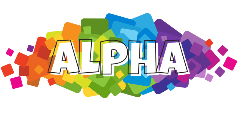 Alpha pixels logo