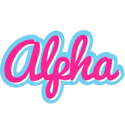 Alpha popstar logo