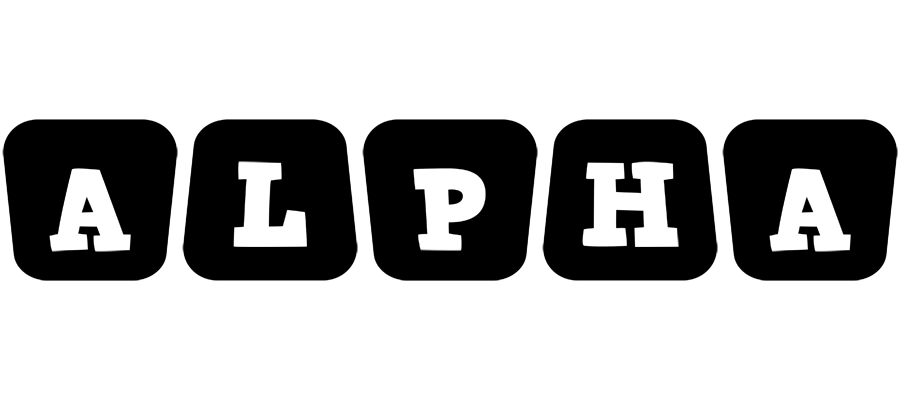 Alpha racing logo