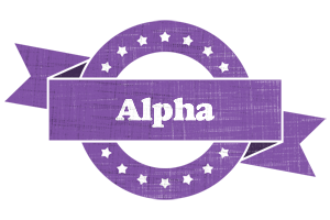 Alpha royal logo