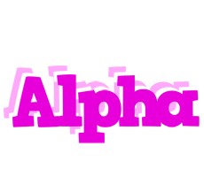 Alpha rumba logo