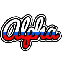 Alpha russia logo