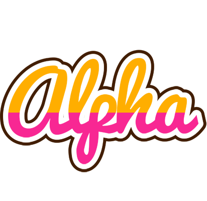 Alpha smoothie logo