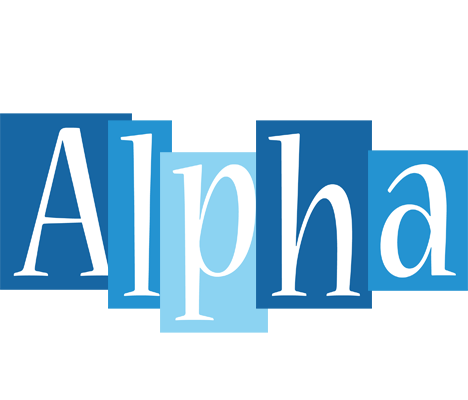 Alpha winter logo