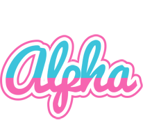 Alpha woman logo