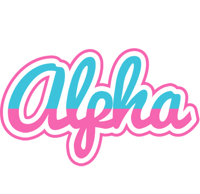 Alpha woman logo