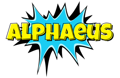 Alphaeus amazing logo