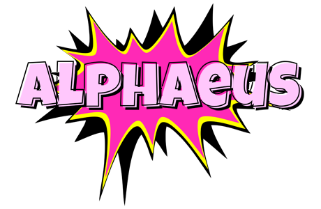 Alphaeus badabing logo