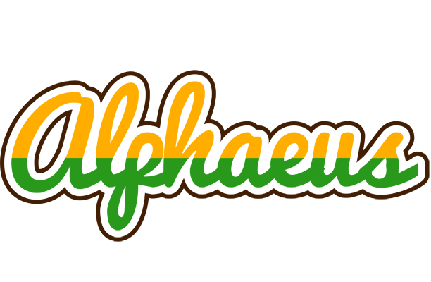 Alphaeus banana logo