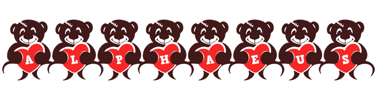 Alphaeus bear logo