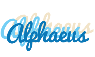 Alphaeus breeze logo