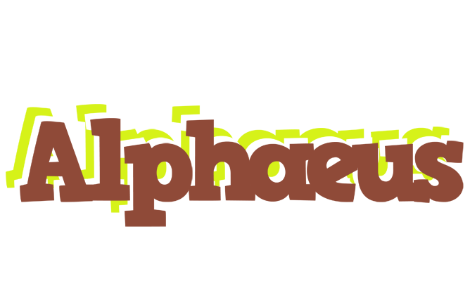 Alphaeus caffeebar logo