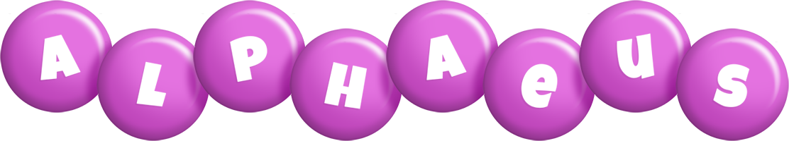 Alphaeus candy-purple logo