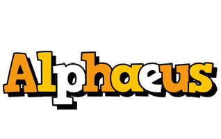 Alphaeus cartoon logo