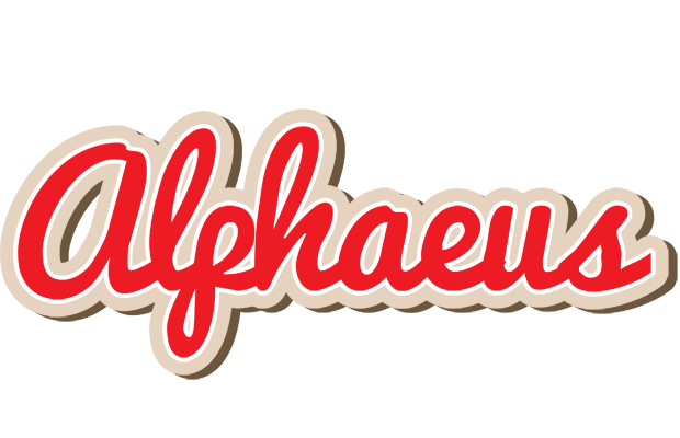 Alphaeus chocolate logo