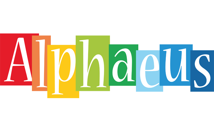 Alphaeus colors logo