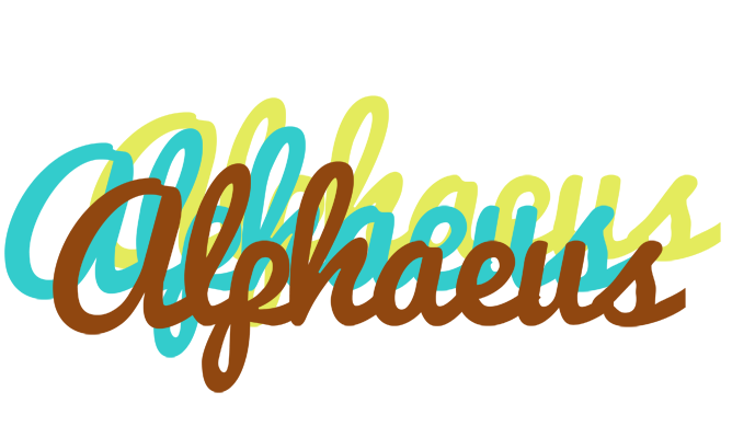 Alphaeus cupcake logo