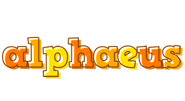 Alphaeus desert logo