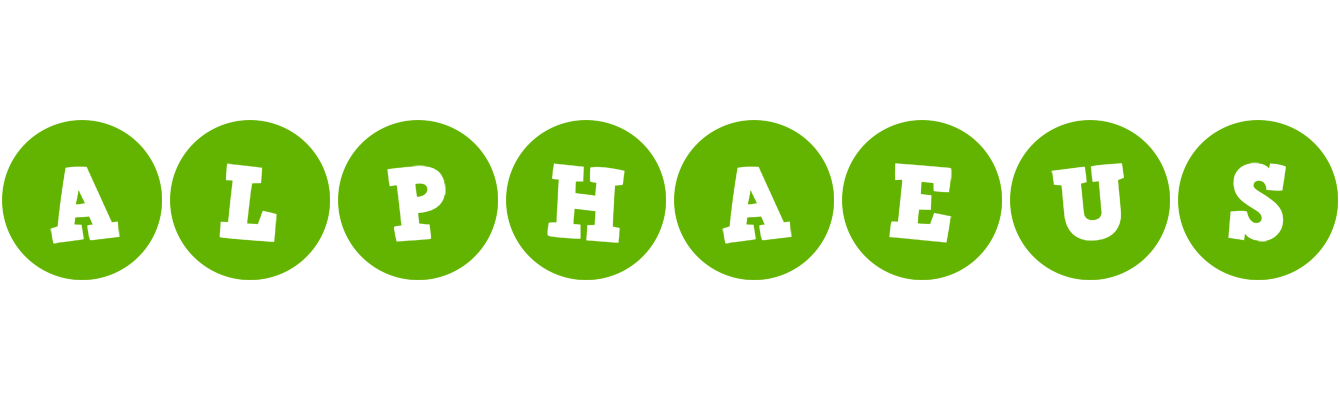 Alphaeus games logo