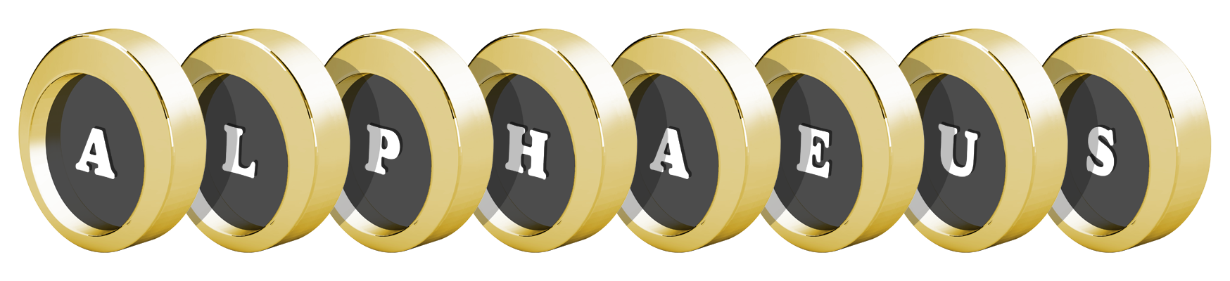 Alphaeus gold logo