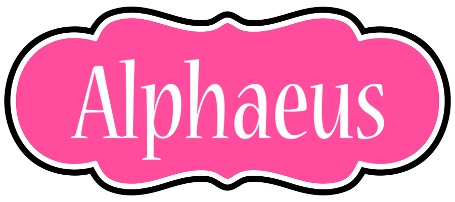 Alphaeus invitation logo