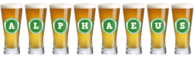 Alphaeus lager logo