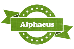 Alphaeus natural logo