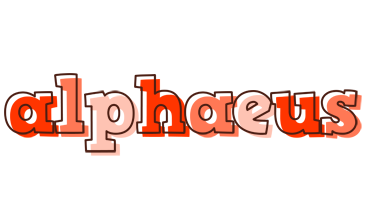 Alphaeus paint logo