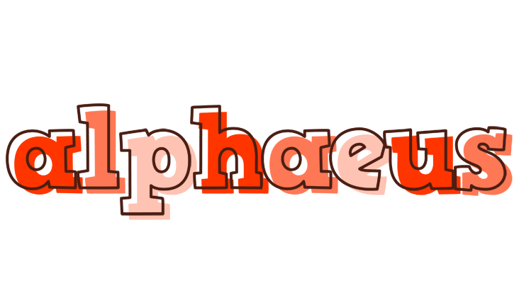Alphaeus paint logo