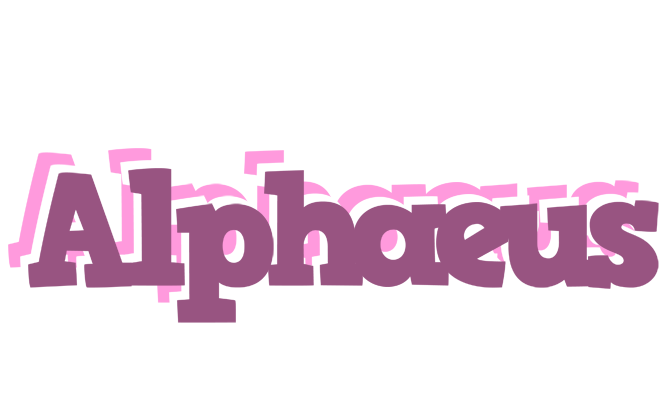 Alphaeus relaxing logo