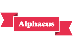 Alphaeus sale logo