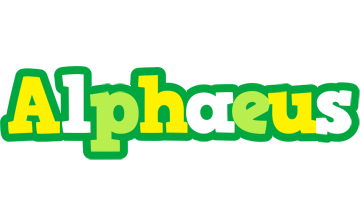 Alphaeus soccer logo