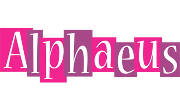 Alphaeus whine logo