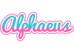 Alphaeus woman logo