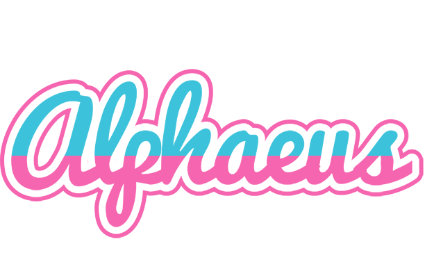 Alphaeus woman logo