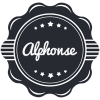 Alphonse badge logo