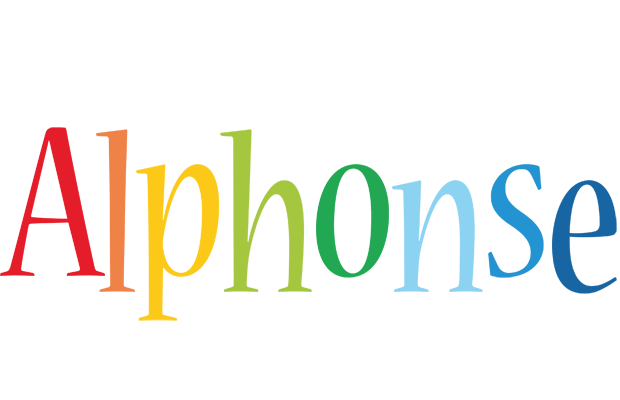 Alphonse birthday logo