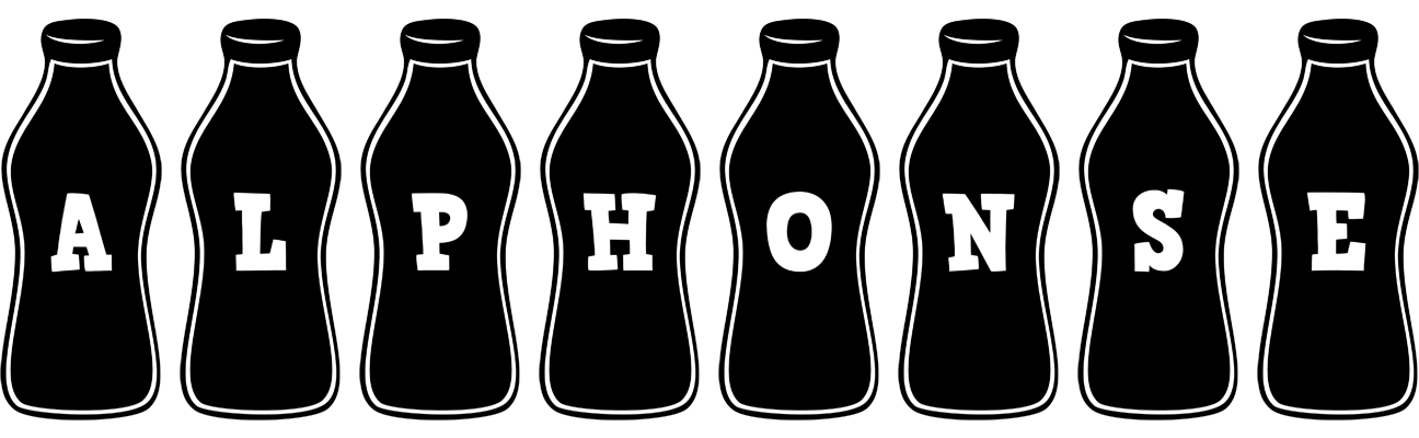 Alphonse bottle logo