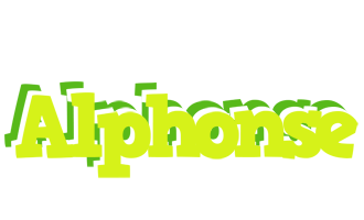 Alphonse citrus logo