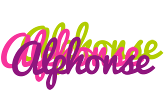 Alphonse flowers logo