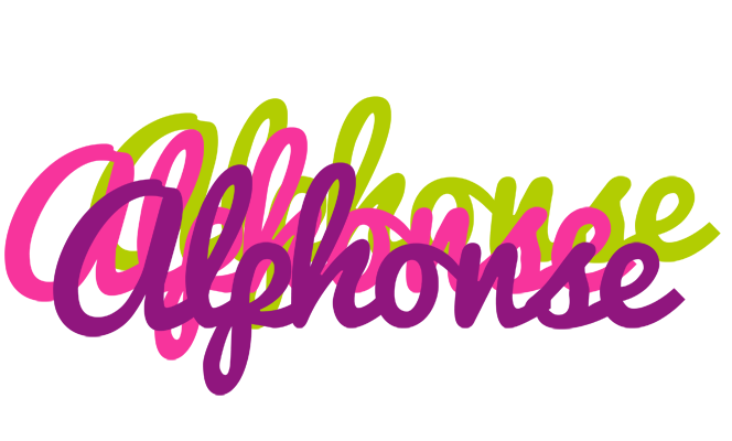 Alphonse flowers logo