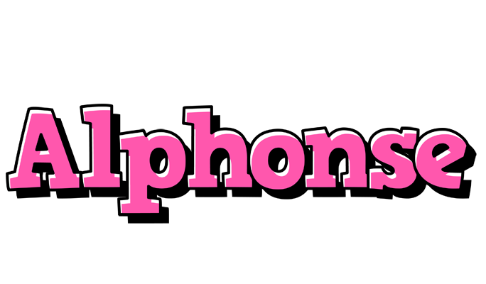 Alphonse girlish logo