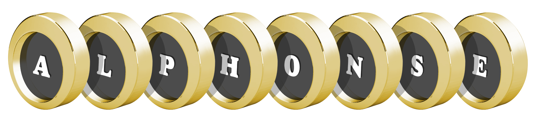 Alphonse gold logo