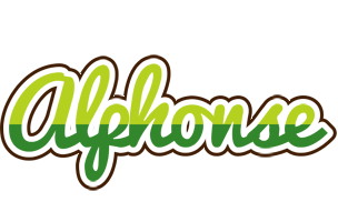 Alphonse golfing logo