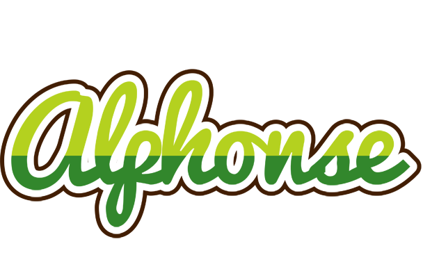 Alphonse golfing logo