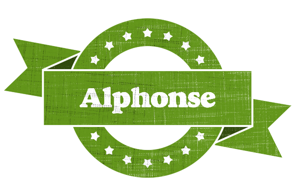 Alphonse natural logo