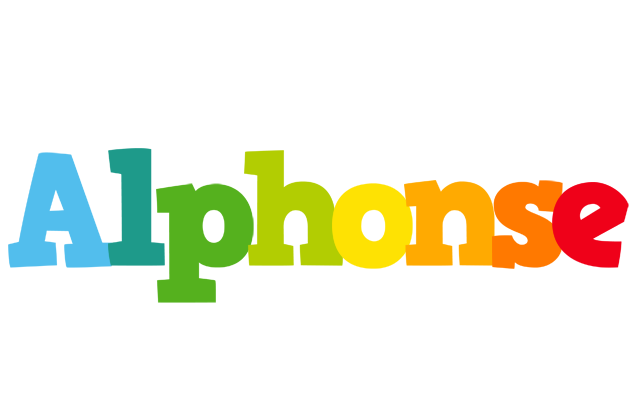 Alphonse rainbows logo