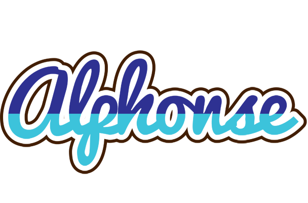 Alphonse raining logo