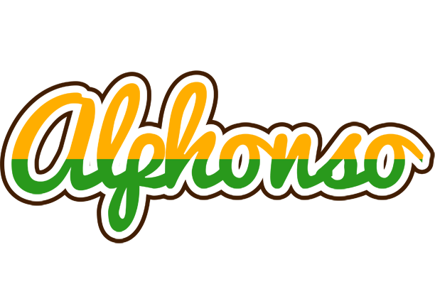 Alphonso banana logo